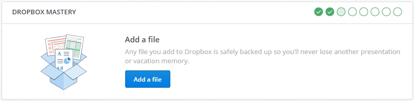 dropbox add file